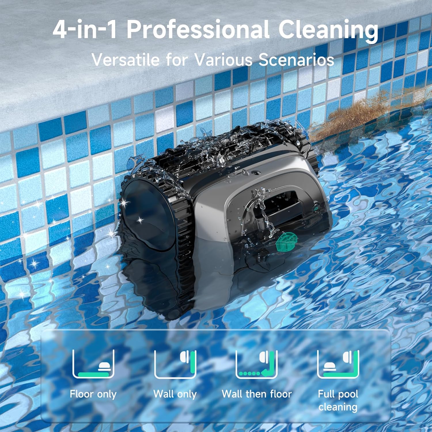 WYBOT C1 Cordless Robotic Pool Cleaner – WYBOT CANADA